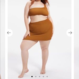 NWTS GOOD AMERICAN SWIM - ALWAYS FITS MINI SKIRT